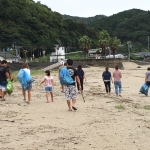 鹿児島支部　西方海水浴場③